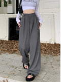 Versatile Loose Drapey High Waist Pants