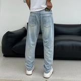 Straight & Sleek High-End Lysol Ice Silk Denim Jeans