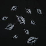 Versatile Sweet Bold Graphic Print Cotton T-Shirt