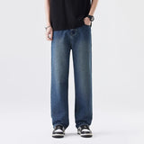 Retro Vintage Blue Loose Casual Jeans