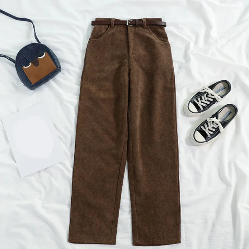 Loose Vintage Wide Leg Pants
