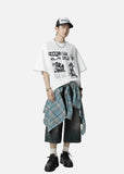 Y2K Graphic Oversized Cotton T-Shirt