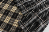 Y2K Insulated Plaid Hip Hop Button-Up Casual Shirt