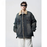 High Quality Thickened Cotton Denim Jacket