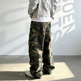 Cleanfit Draped Camouflage Cargo Pants