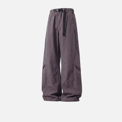 Cozy Water-Resistant Technical J-Cut Windbreaker Pants