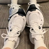 Breathable Chunky White Platform Sneaker