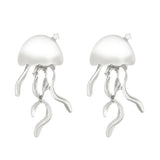 Deep Sea Jellyfish Crystal Earrings