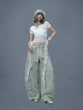 Apricot Pearl Check Dance Pants