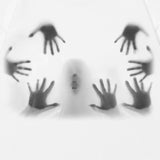 Distorted Portrait Graphic T-shirt