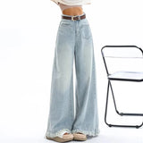 Loose High Waist Hip Hop Wide Leg Jeans