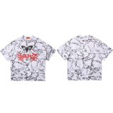 Y2K Streetwear Dark Oversize Hip Hop T-Shirt
