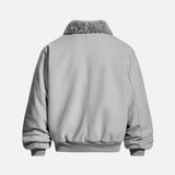 Comfortable High Street Fur Collar Jacket