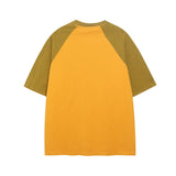 Cute Oversized Plush Patchwork Print T-Shirt