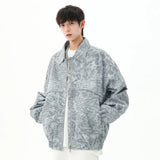 Niche Tie Dyed Denim Jacket