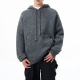 Thick Retro Lazy Casual Hooded Sweater