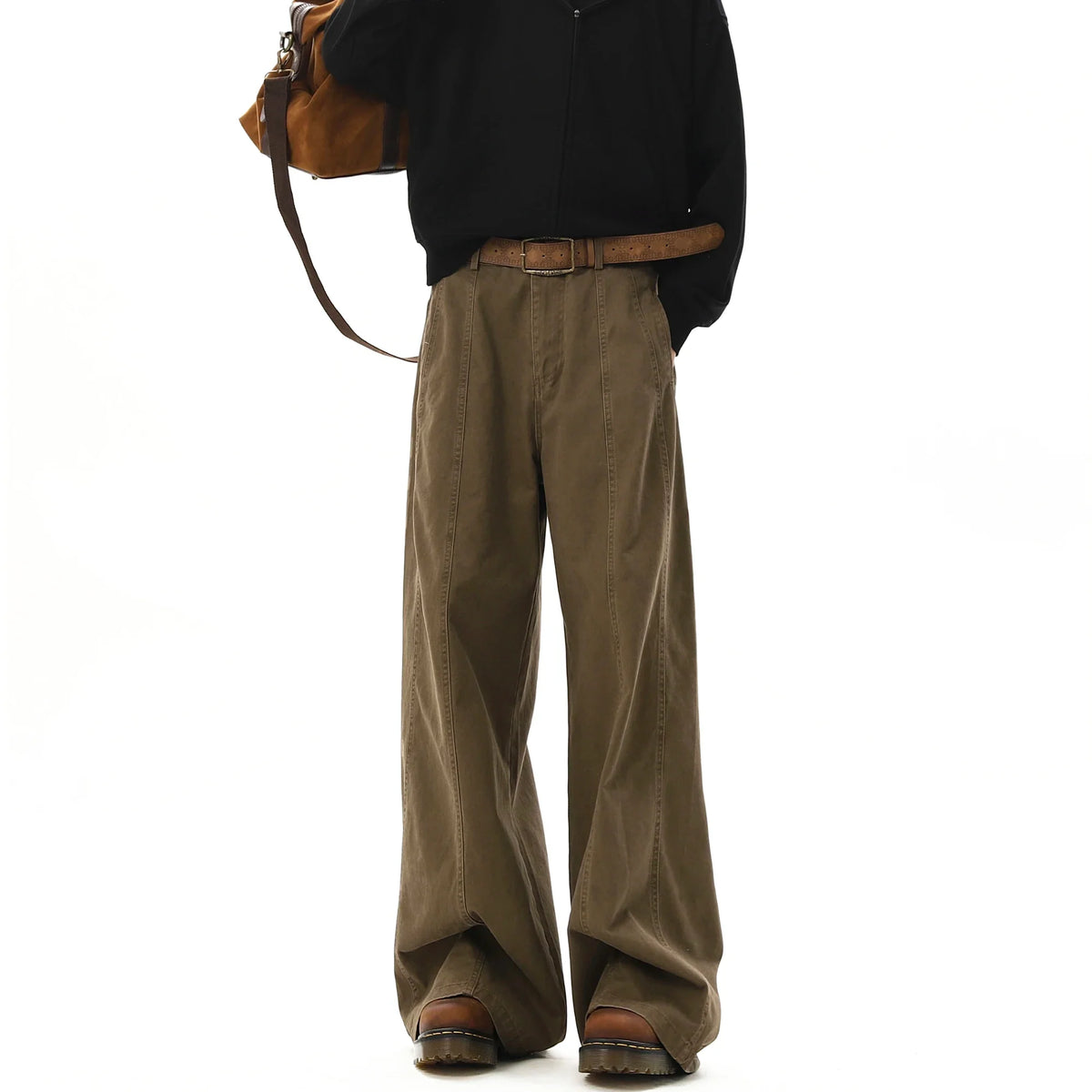 Vintage Wide Leg Cargo Pants