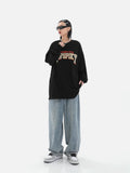 Wide Leg Baggy Denim Pants