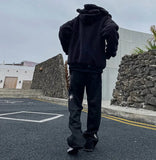 Streetwear Loose Casual Wide Leg Letter Sweatpants
