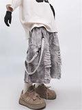 Vintage Streetwear Ripped Hole Denim Jorts