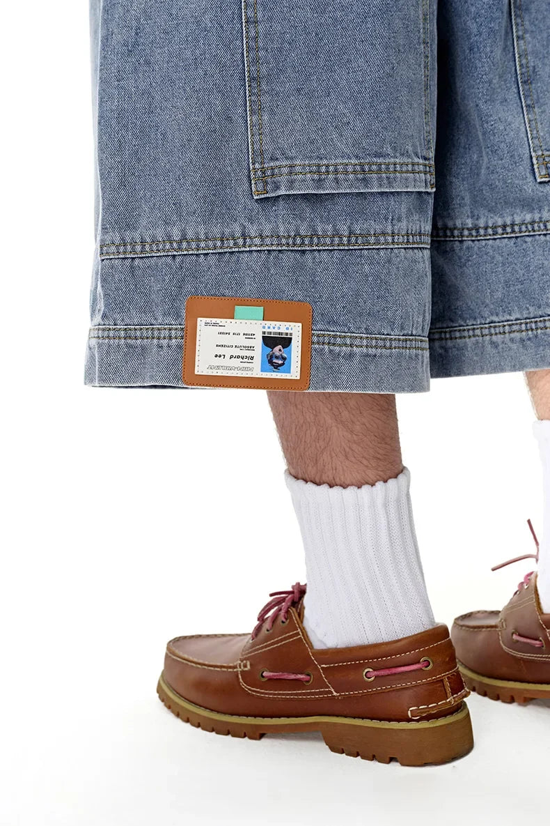Y2K Washed Denim Jorts