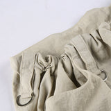 Patchwork Light Khaki Cargo Pants