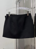 Patchwork High Waist Skirt