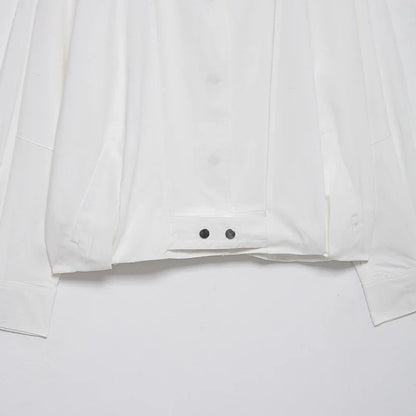 Cozy Soft White High Neck Bomber Jacket