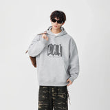 Versatile Winter Graphic Print Casual Hoodie