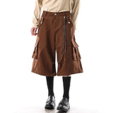 Long-lasting Retro Personality Cargo Jorts
