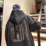 Y2K Oversized Hunted Nights Hoodie