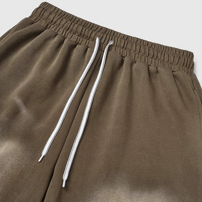 Washed Straight Sweatpants