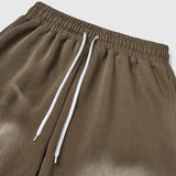 Washed Straight Sweatpants