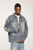 Washed Sandy Denim Jacket
