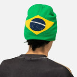 Brazilian Fans Trendy Knitted Winter Beanie