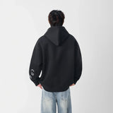 Warm Embroidered Hip Hop Logo Hoodie