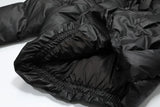 Durable High Street Spliced PU Leather Jacket