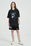 Vintage Doberman Graphic Washed Black T-shirt