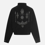 Streetwear Button Down Stand Collar Jacket