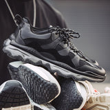 Black Jogging Sports Sneakers