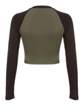 Women Vintage Star Patchwork Crew Neck T-Shirt