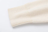 Y2K Cozy Bear Pocket Knitted Sweater