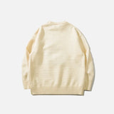 Cozy Streetwear Puppy Dog Knit Sweater