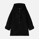 Luxury Cashmere Double-Faced Hooded Jacket