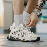 Wavy Solid Sneakers