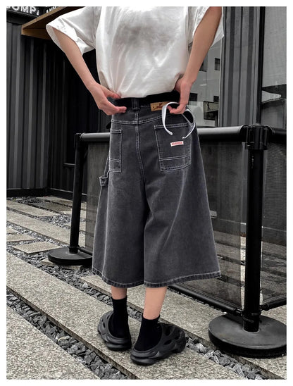 90's Baggy Washed Jorts