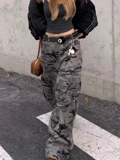 Camouflage Baggy Cool Cargo Jeans