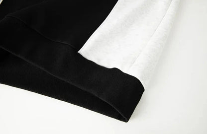 Streetwear American Style Polo Collar Sweatshirt