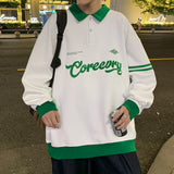 Vintage Embroidery Print Sweatshirt