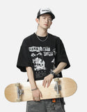 Y2K Graphic Oversized Cotton T-Shirt